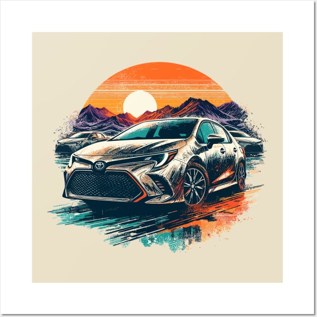 Toyota Corolla Wall Art by Vehicles-Art